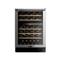 Adega Brastemp Gourmand Dual Zone 51 Garrafas Inox BZB51