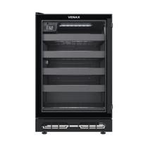 Adega Cave In 100 Preto Fosco Porta Invertida Adega Cave In 100 Preto Fosco Porta Invertida