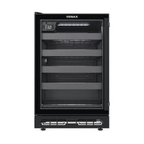 Adega Cave In 100 Preto Fosco Porta Invertida - Venax