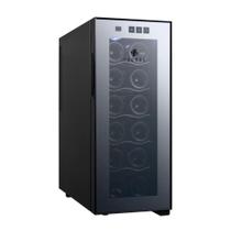 Adega climatizada 12 garrafas touch tronos 127v