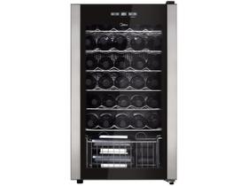 Adega Climatizada de Vinhos Midea 34 Garrafas com Painel Tou Adega Climatizada de Vinhos Midea 34 Garrafas com Painel Tou