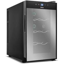 Adega Climatizada Philco PAD8E 8 Garrafas Display Digital LED Controle Temperatura Bivolt Adega Climatizada Philco PAD8E 8 Garrafas Display Digital LED Controle Temperatura Bivolt