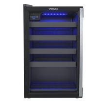 Adega Climatizada Venax 19928 Piu Bella 100L Capacidade Para 24 Garrafas Com Porta Invertida