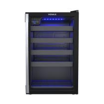 Adega Climatizada Venax Piubella 100 82l 24 Garrafas Preto 127v