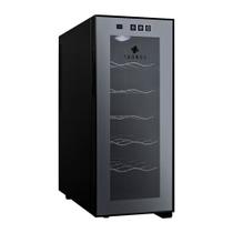 Adega Climatizadora Touch 12 Garrafas Preta 220v - TRONOS
