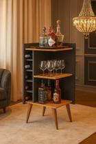 Adega De Canto Aparador Malbec Pés Palito Para Bebidas - Cores - Comprar Moveis em Casa Adega De Canto Aparador Malbec Pés Palito Para Bebidas - Cores - Comprar Moveis em Casa