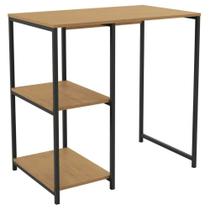 Adega de Chao para Bebidas e Mini Freezer Freijo/Preto Fosco