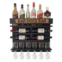 Adega de Vinho de Parede com Barzinho Sala - Bar Doce Bar PR