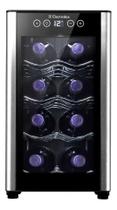 Adega de vinho electrolux 8 garrafa aluminio elegante bivolt