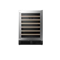 Adega de Vinho Hisense HWL-54W1ANQRI 54 Garrafas Vidro Duplo Inox 110V Adega de Vinho Hisense HWL-54W1ANQRI 54 Garrafas Vidro Duplo Inox 110V