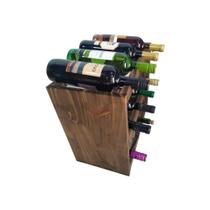 Adega de vinho para 12 garrafas pode ficar no piso ou balcão
