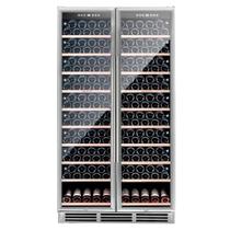 Adega de Vinhos Benmax Side by Side para 218 Garrafas com Até 18C Silver - BAC218