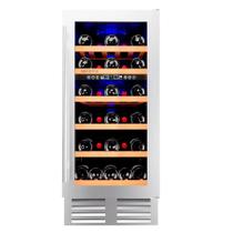 Adega de Vinhos Compressor Benmax Dual Zone para 28 Garrafas com até 22 C - BAC28 (127v) Adega de Vinhos Compressor Benmax Dual Zone para 28 Garrafas com até 22 C - BAC28 (127v)