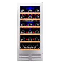 Adega de Vinhos Compressor Benmax Dual Zone para 28 Garrafas com até 22 C - BAC28 Adega de Vinhos Compressor Benmax Dual Zone para 28 Garrafas com até 22 C - BAC28