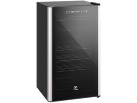 Adega de Vinhos Electrolux para 29 Garrafas com Dual Zone e Até 18 C - WDF29