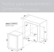 Adega De Vinhos - Iluminação De Led - 110V