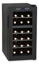 Adega Digital 18 Garrafas 52 L Dual Zone 66x34x49cm Bivolt - LABRAVIA