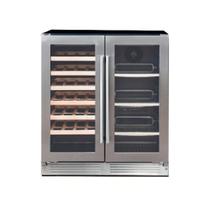 Adega e beer center cuisinart arkton 190l 75cm inox 220v 4093841012