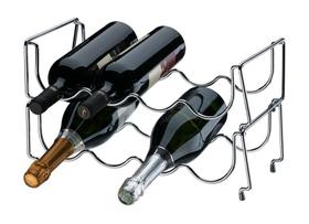 Adega Empilhável para 4 Garrafas Conjunto Com 2 Peças 1358 Aramados Future Adega Empilhável para 4 Garrafas Conjunto Com 2 Peças 1358 Aramados Future