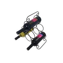 Adega Garrafeiro Triangulo Aramada Para 6 Garrafas Vinho TMT Adega Garrafeiro Triangulo Aramada Para 6 Garrafas Vinho TMT