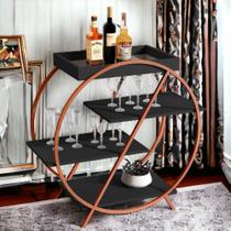 Adega JB 4009 Preto e Bronze Bechara Adega JB 4009 Preto e Bronze Bechara