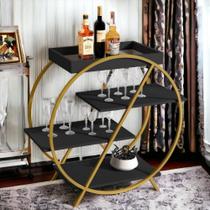 Adega JB 4009 Preto e Dourado Bechara Adega JB 4009 Preto e Dourado Bechara