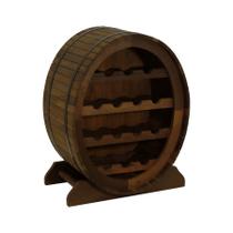 Adega Niágara p/ 14 Garrafas Madeira Imbuia Maciça