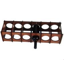 Adega para Nichos - Armazenamento para 6 Garrafas de Vinho