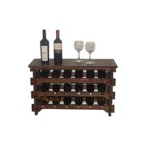 Adega Para Vinho 18 Garrafas Tipo Mesinha Cor Imbuia C6 Adega Para Vinho 18 Garrafas Tipo Mesinha Cor Imbuia C6