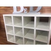 Adega Para Vinho Nicho Para 12 Garrafas Mdf 15mm 46x35x30cm Adega Para Vinho Nicho Para 12 Garrafas Mdf 15mm 46x35x30cm