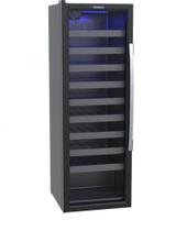 Adega Piubella 200 para 50 Garrafas Porta Invertida Preto 127v - Venax