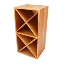 Adega Rustica 24 Garrafas Madeira de Demolição Peroba Rosa 40x30x80cm Natural Adega Rustica 24 Garrafas Madeira de Demolição Peroba Rosa 40x30x80cm Natural