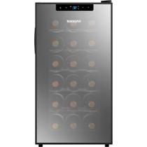 Adega Suggar Cannes 18 Garrafas Preta 110V AD1811PT Adega Suggar Cannes 18 Garrafas Preta 110V AD1811PT