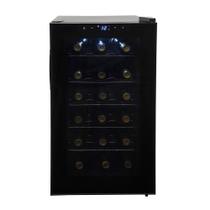 Adega Suggar Cannes 18 Garrafas Preta 110V Ad1811Pt