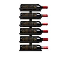 Adega Suporte Suspenso Parede Industrial 6 Garrafas Vinho Aço Adega Suporte Suspenso Parede Industrial 6 Garrafas Vinho Aço
