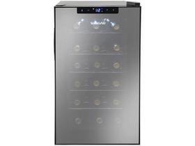 Adega Termoelétrica Suggar Cannes 18 Garrafas Porta Espelhada Painel Touch 127v Preta - AD1811PT Adega Termoelétrica Suggar Cannes 18 Garrafas Porta Espelhada Painel Touch 127v Preta - AD1811PT