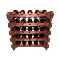 Adega Vinho Madeira 25 Garrafas Cor Imbuia C05 Adega Vinho Madeira 25 Garrafas Cor Imbuia C05