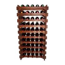 Adega Vinho Madeira 50 Garrafas Cor Imbuia C05 Cevey Adegas e Artesanatos Adega Vinho Madeira 50 Garrafas Cor Imbuia C05 Cevey Adegas e Artesanatos