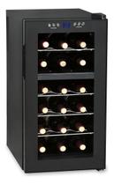 Adega Vinhos Labravia 18 Garrafas Dual Zone Digital Led Bivolt