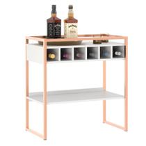 Adegabar Industrial Ferrero Branco Cobre Adegabar Industrial Ferrero Branco Cobre