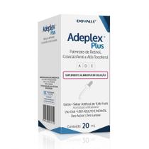 Adeplex plus gotas 20ml - dovalle