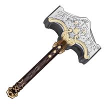 Adereço de cosplay Munetoshi Foam Thor Hammer Mjolnir 48cm
