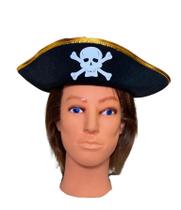 Adereço de Fantasia Chapéu de Pirata Infantil