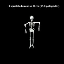 Adereços De Esqueleto De Caveira Luminosa Para Decoração Assustadora De Festa De Halloween Ao Ar