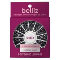 Adereços Para Decoração De Unhas Belliz Black Adereços Para Decoração De Unhas Belliz Black