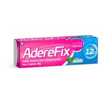 Aderefix creme fixador de prótese dentária menta 20g