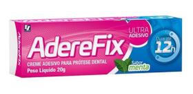 Aderefix Creme Fixador Para Dentaduras Menta 12H 40g