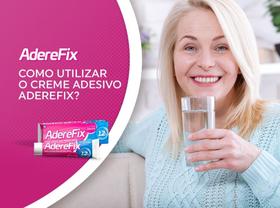 Aderefix fixador de protese dentaria original 68g