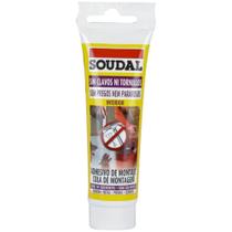 Adesivo 135589 sem Parafuso Interior a Base de Água Branco Soudal Adesivo 135589 sem Parafuso Interior a Base de Água Branco Soudal