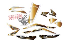 Adesivo 2022 para Fan 150 kit Completo